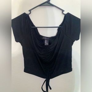 Black Forever21 crop top size M